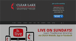 Desktop Screenshot of clearlakemethodist.org